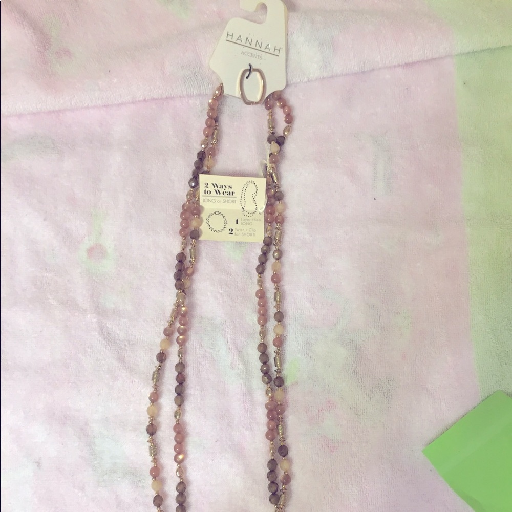 Hannah beaded necklace